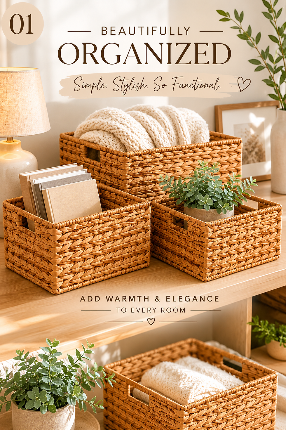 Effortless Decorating Tips Using Baskets to Transform Your Space
