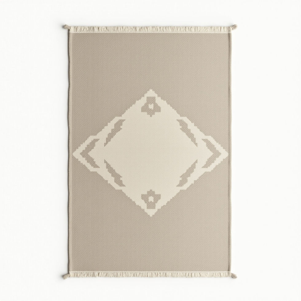 Geometric Accent Rug