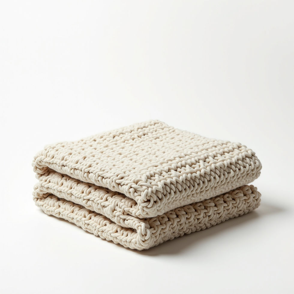 Chunky Knit Throw