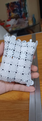 2nd Model Iteration - rounded the corners and made the pieces smaller