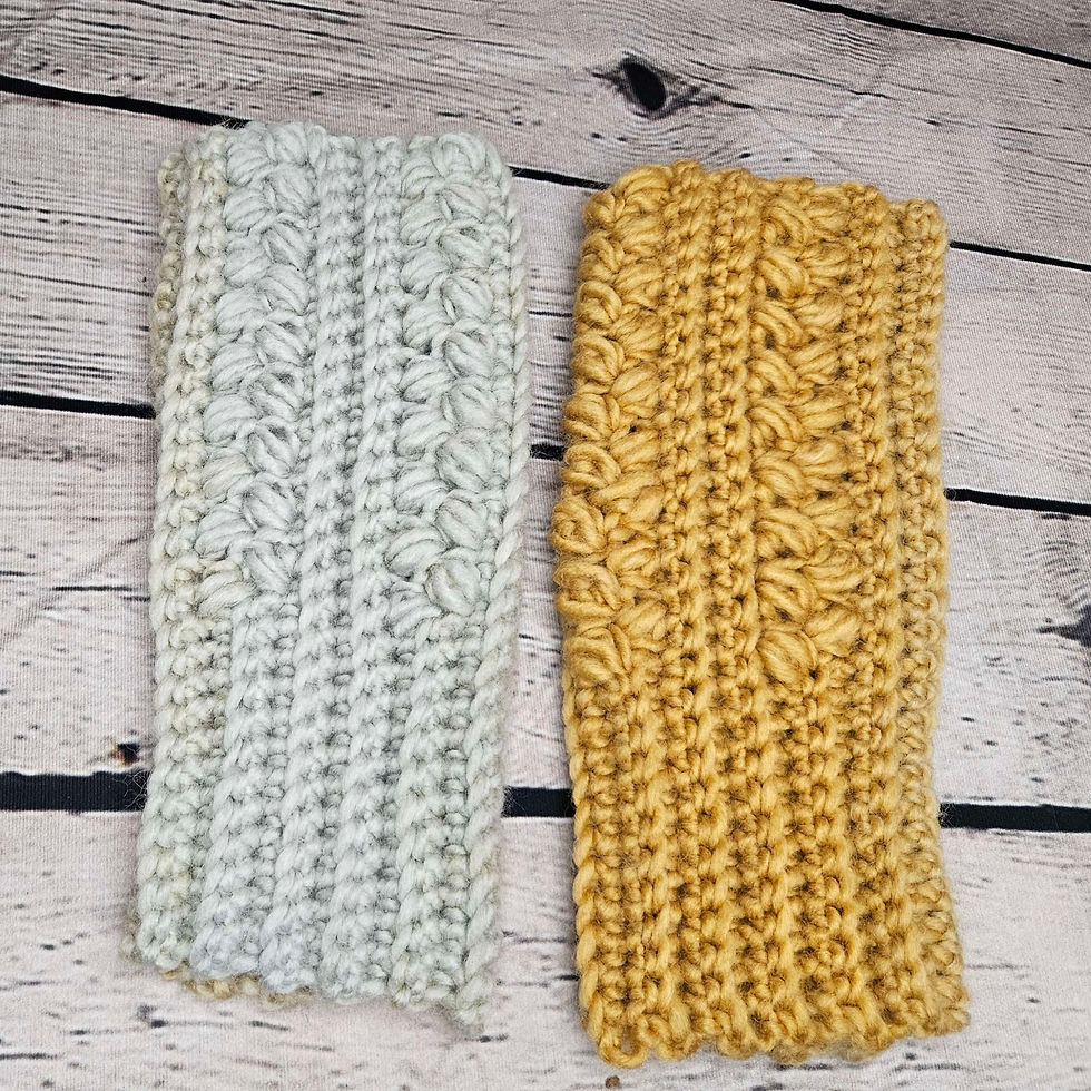 Miniature : Beanie with scarf and fingerless glove -- Bonnet avec écharpe et gants sans doig