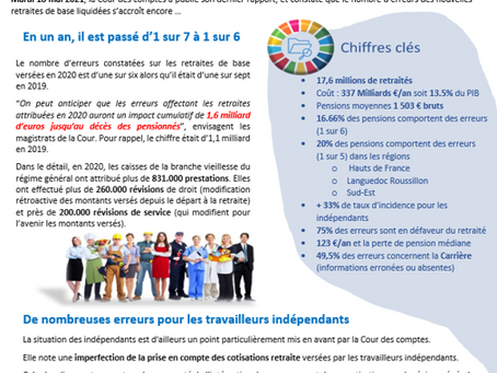 Alerte Infos RETRAITE :   AGIRC-ARCCO, 48.6% des retraités se sont vus appliquer un malus en 2019