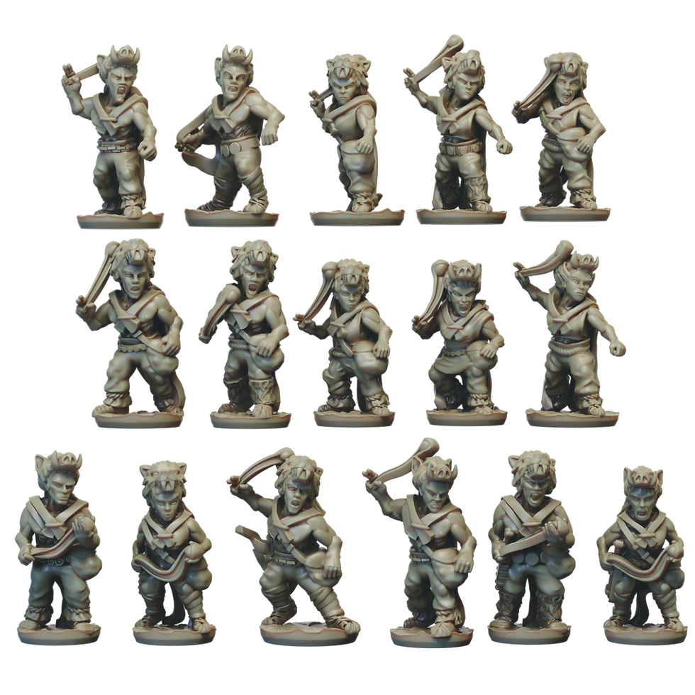 Thumbnail: 10mm 3D Printed Tribes of Prydain Starter Army