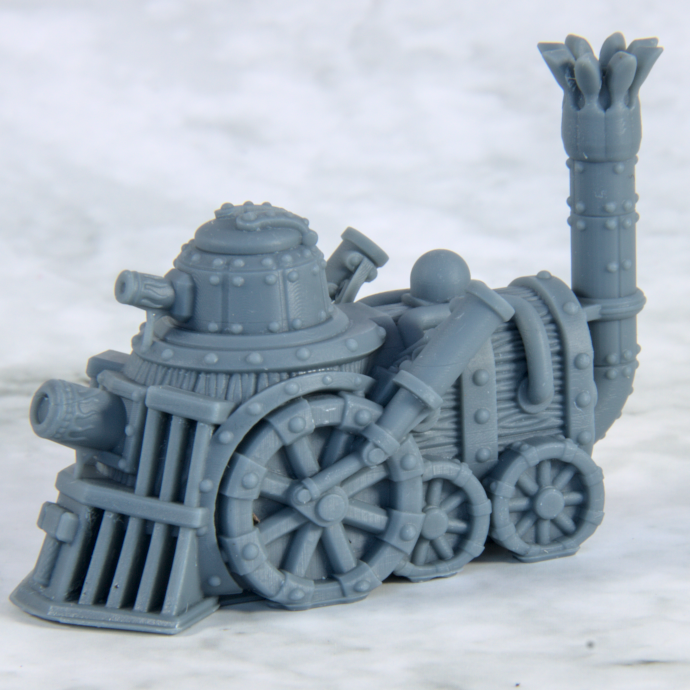 Thumbnail: City Dwarfs 10mm 3D Printed Tank