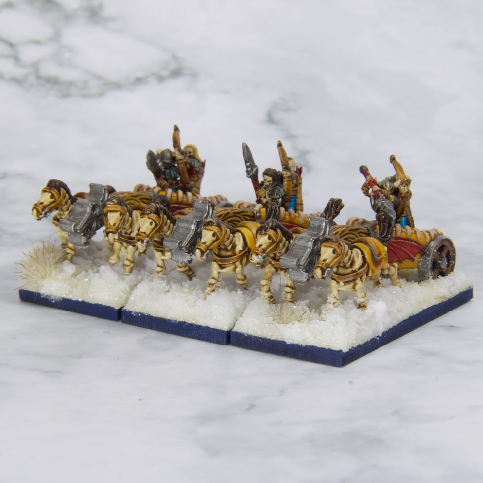 Thumbnail: 10mm Undead Norse Chariots