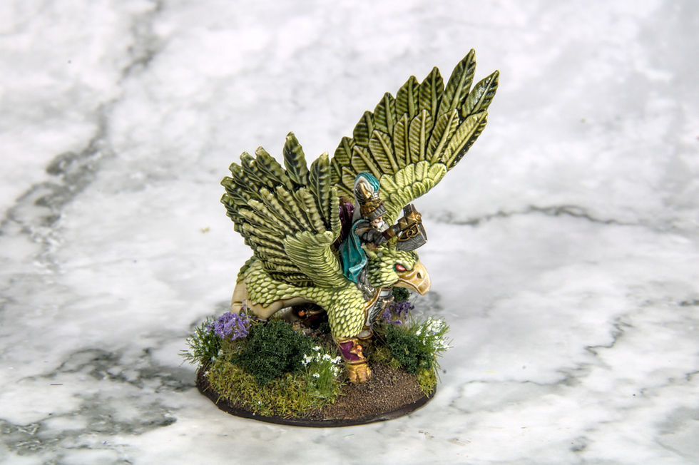 Thumbnail: City Dwarfs 10mm 3D printed Griffin