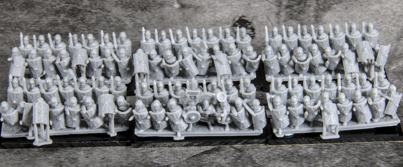 Thumbnail: 10mm 3D Printed Roman Legion Century Attacking