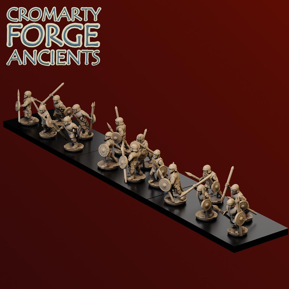 Thumbnail: 10mm Iberian Caetrati 3D Printed
