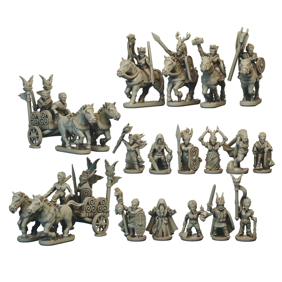 Thumbnail: 10mm 3D Printed Tribes of Prydain Starter Army