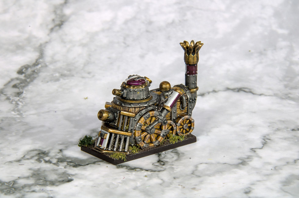 Thumbnail: City Dwarfs 10mm 3D Printed Tank