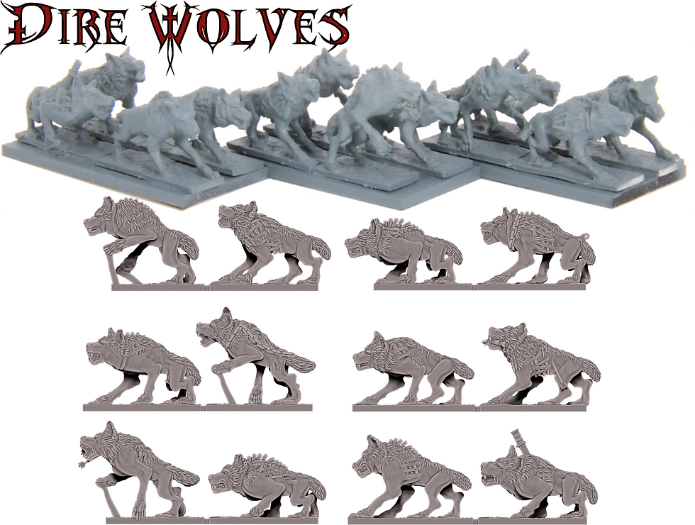 Thumbnail: Dire Wolves