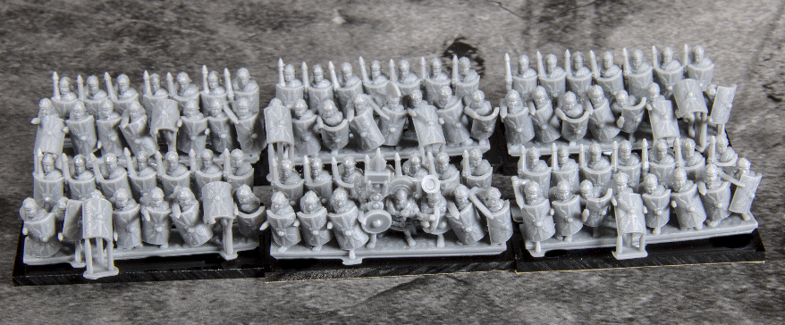 Thumbnail: 10mm 3D Printed Roman Legion Century Attacking