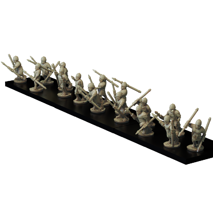 Thumbnail: Mid Republic Roman 10mm 3D Printed Velites