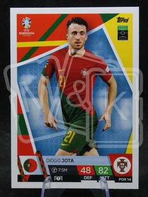 POR14 Diogo Jota Match Attax EURO 2024