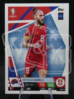 SRB9 Nemanja Gudelj Match Attax EURO 2024