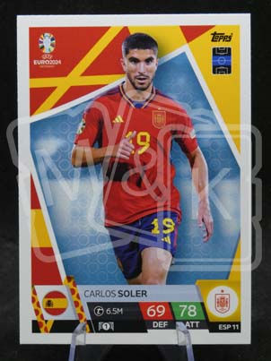 ESP11 Carlos Soler Match Attax EURO 2024