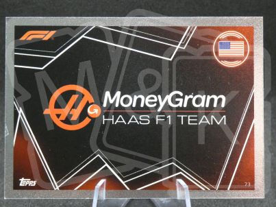 73 Team Logo Haas F1 Team Turbo Attax 2023