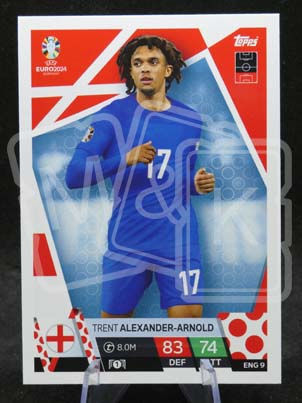 ENG9 Trent Alexander-Arnold Match Attax EURO 2024