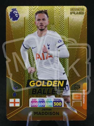 327 James Maddison Golden Baller Adrenalyn XL Premier League PLUS 2024