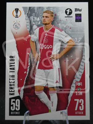 267 Kenneth Taylor Match Attax 2023/24 1st Edition