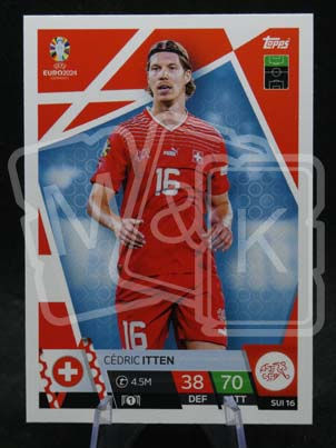 SUI16 Cedric Itten Match Attax EURO 2024