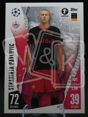 319 Stahinja Pavlovic Match Attax 2023/24 1st Edition