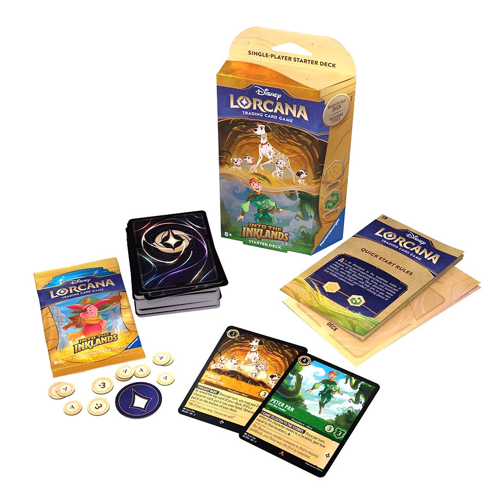 Thumbnail: Disney Lorcana - Into the Inklands - Starter Deck - Amber & Emerald