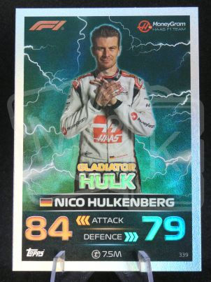 339 Nico Hulkenberg F1 Gladiators Turbo Attax 2023