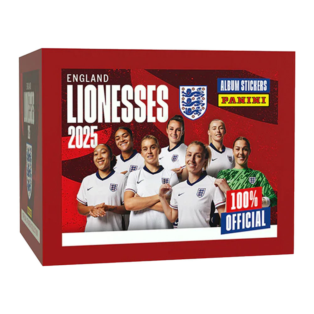 England Lionesses Official Sticker Collection 2025 - Box