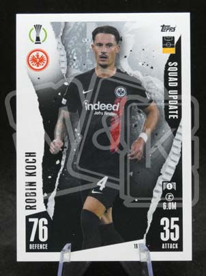019 Robin Koch Squad Updates Match Attax Extra 2023/24