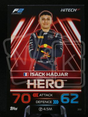 202 Isack Hadjar F2 Team Turbo Attax 2023