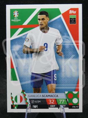 ITA17 Gianluca Scamacca Match Attax EURO 2024