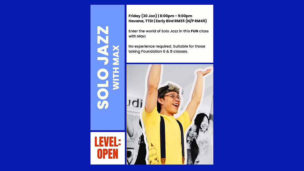 (Open Level) Solo Jazz (Jan 2026)