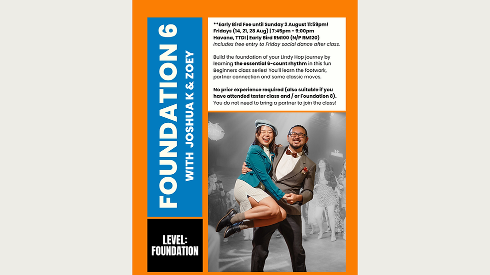 (Beginners) Foundation 6 (August 2026)