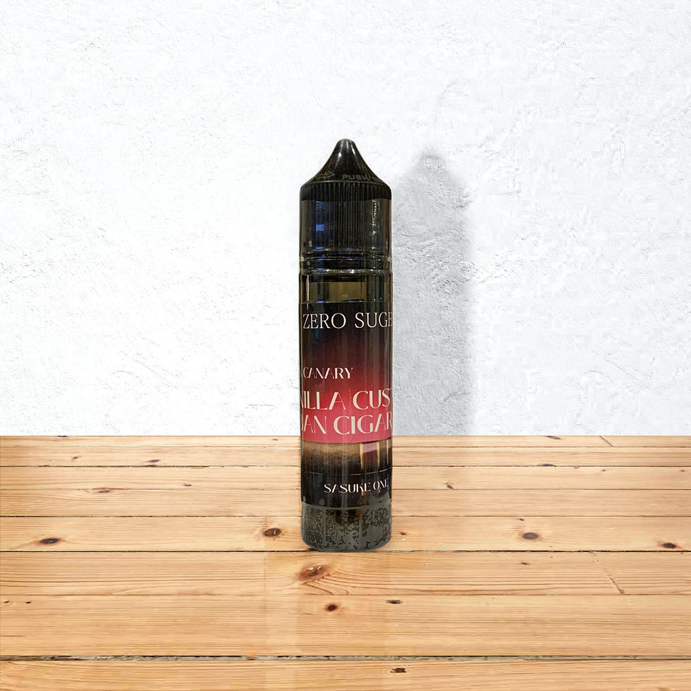 サムネイル： Vanilla Custard Cuban Cigar ZERO SUGER / 60ml