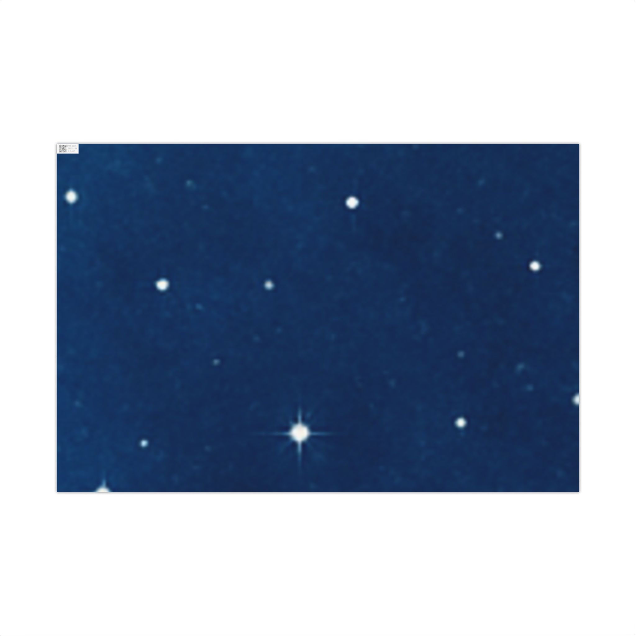 Starry Night Gift Wrap Paper. Eco-Friendly, Matching Latte Mug and Cards