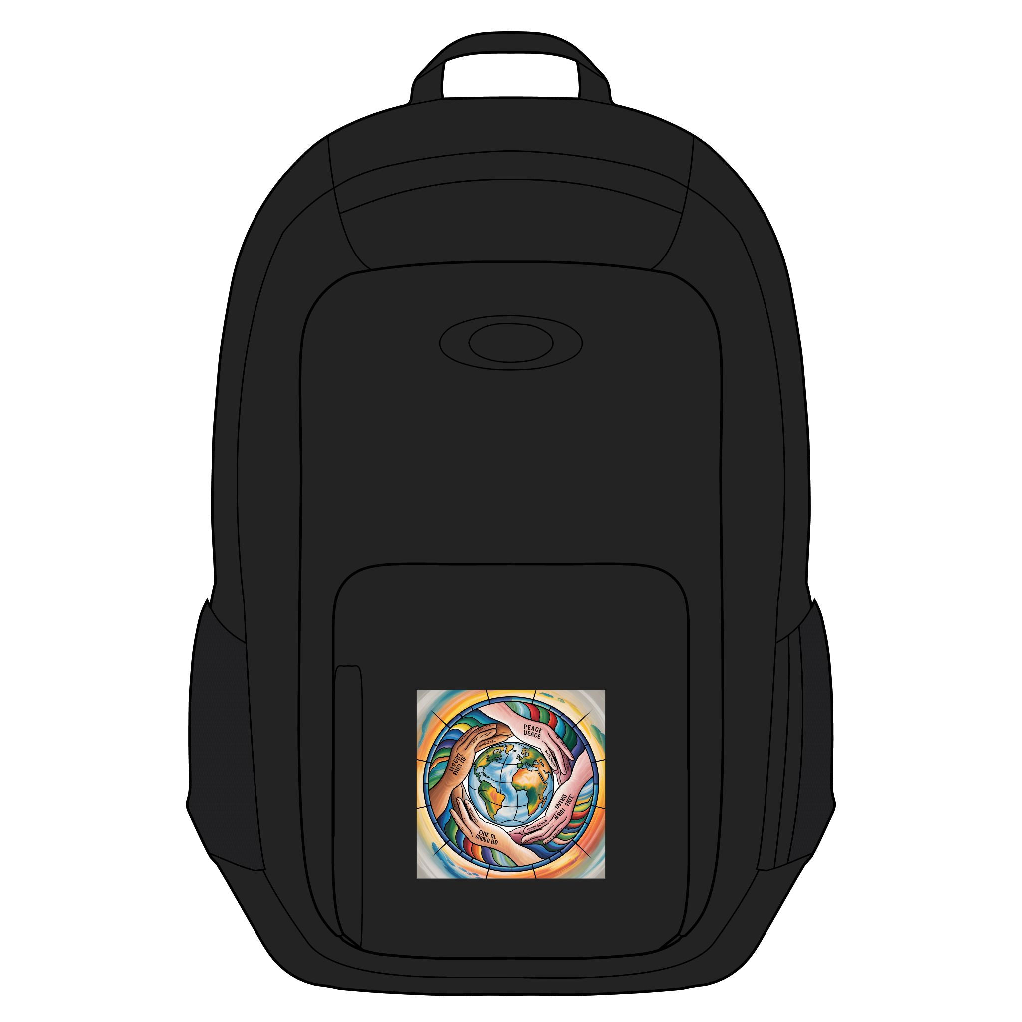 Colorful Eco Friendly, Enduro Backpack for Adventurer, Travel,  School.