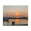 Thumbnail: Canvas Print, Sun Reflection Photo Art,  Canadian Harbor Scene,