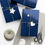 Thumbnail: Starry Night Gift Wrap Paper. Eco-Friendly, Matching Latte Mug and Cards