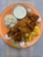 Seafood combination plate image