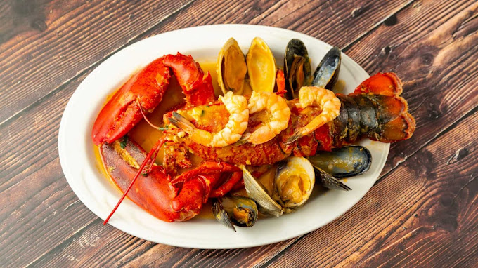 Arranged Food and Objects