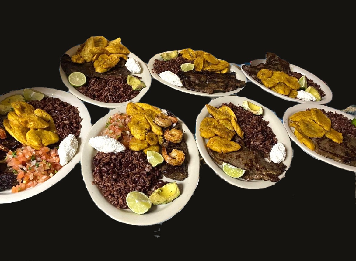 Arranged Food and Objects