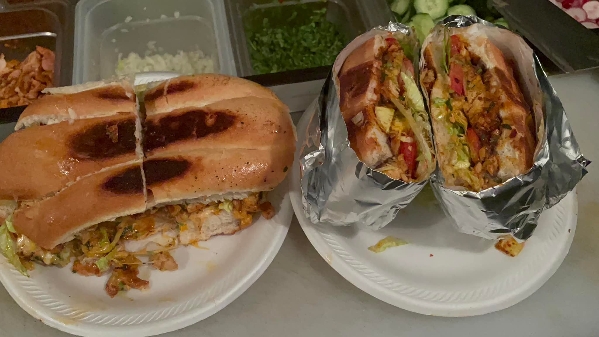 Arranged Food and Objects