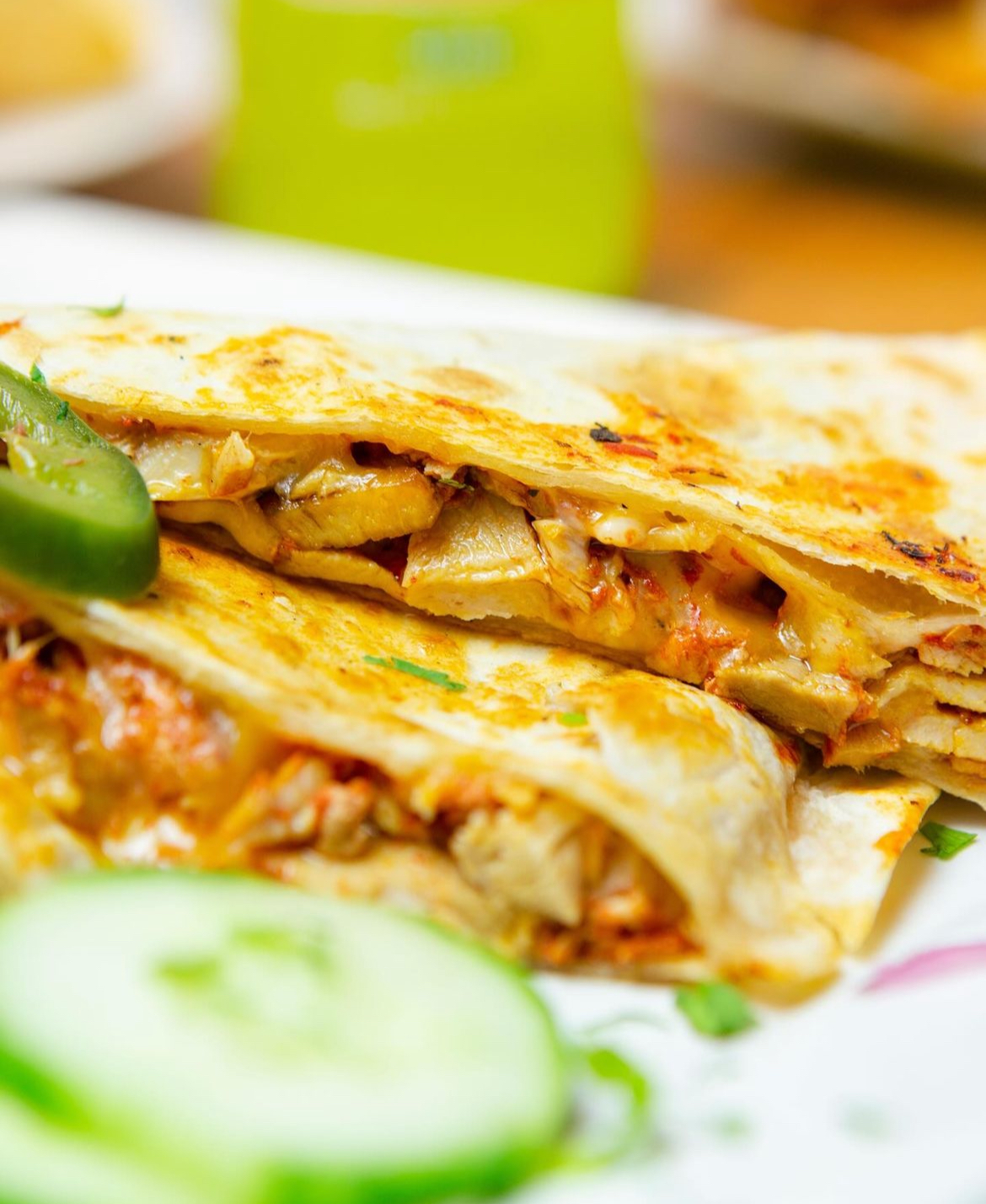 Arranged Food and Objects