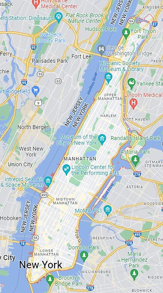 Manhattan NY Map