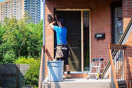 New Door Installation Service - Process