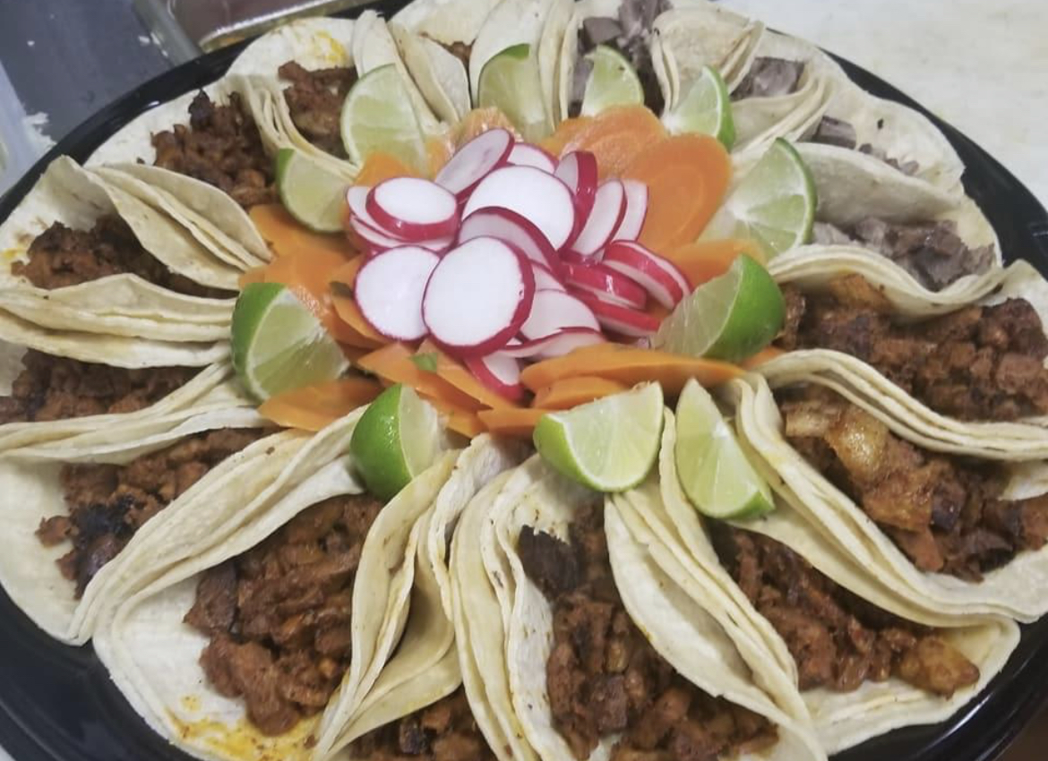 Arranged Food and Objects