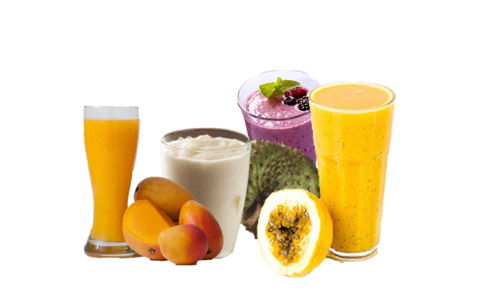 Arranged Food and Objects