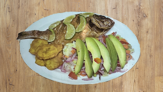40.- Mojarra Frita