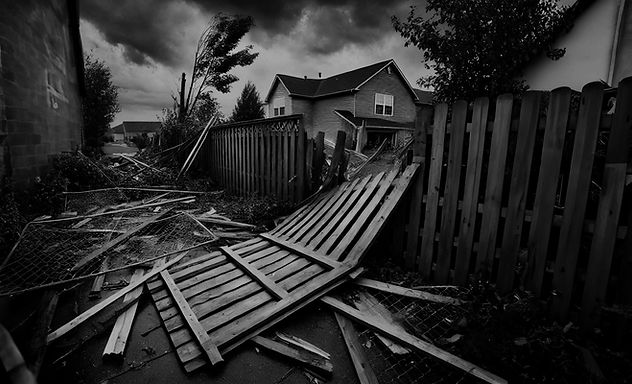 Storm Fence Damage Cleanup Service